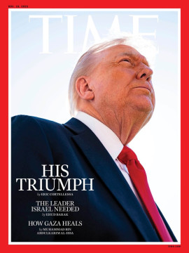 Donald Trump marah lihat fotonya di majalah Times.